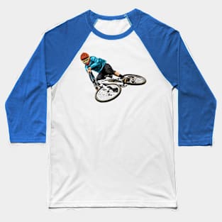 mountain biker Baseball T-Shirt